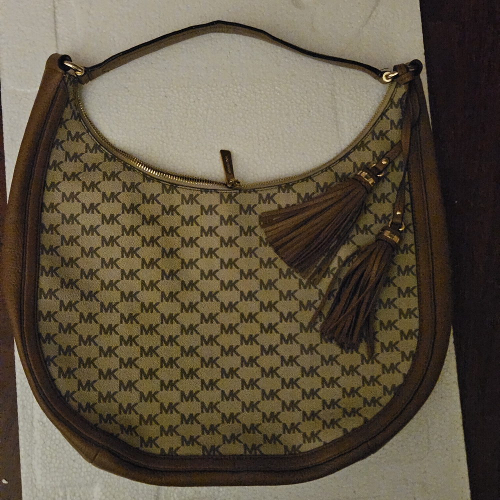 Michael Kors Brown Hobo Bag